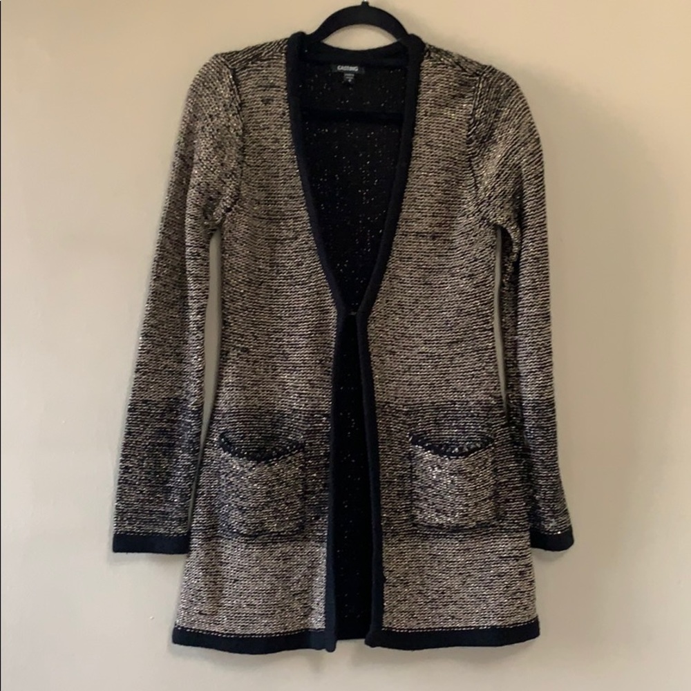 Casting Boutique gold and black sweater